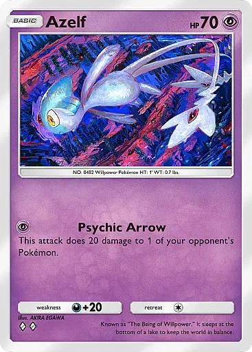 Azelf card