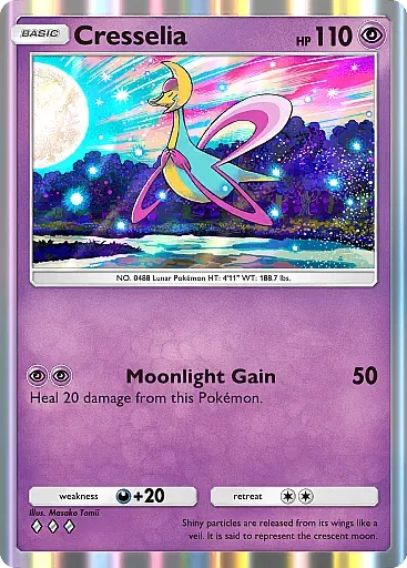 Cresselia card