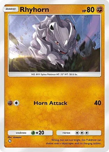 Rhyhorn card