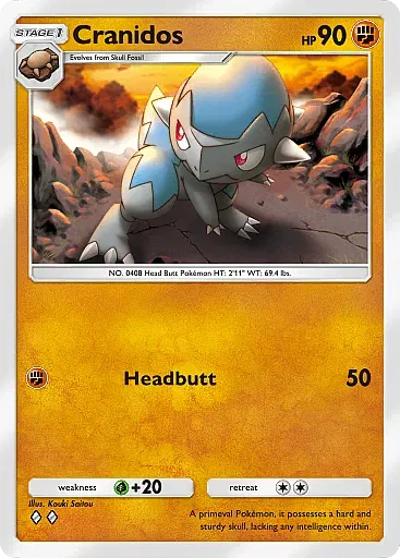 Cranidos card