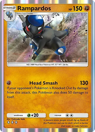 Rampardos card