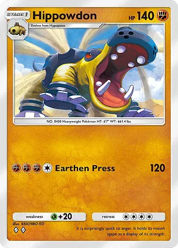 Hippowdon card