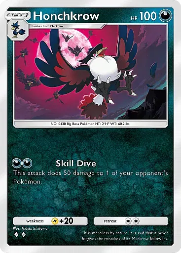 Honchkrow card