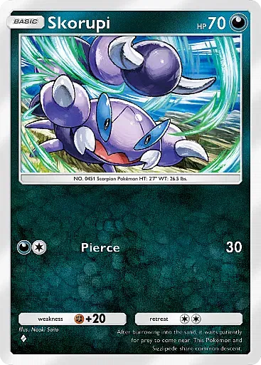 Skorupi card