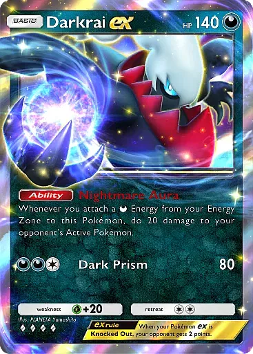 Darkrai EX card