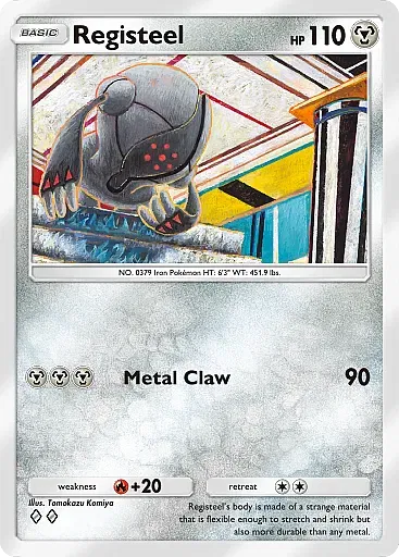 Registeel card