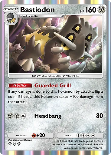 Bastiodon card