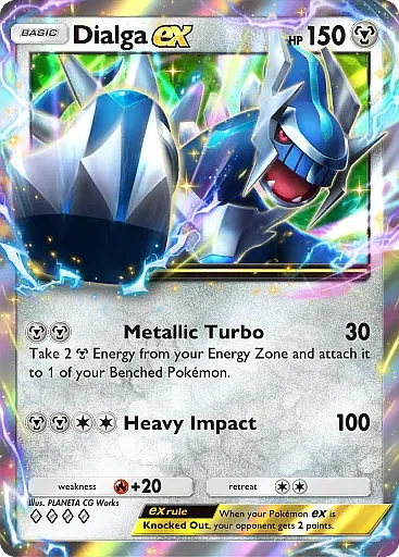 Dialga EX card