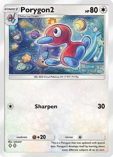 Porygon2 card