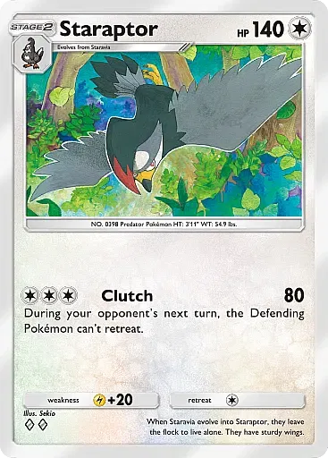Staraptor card