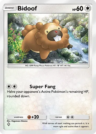Bidoof card