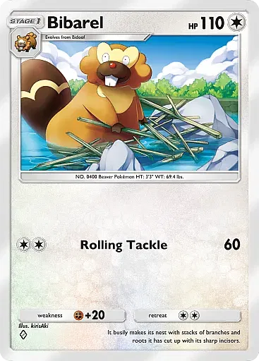 Bibarel card