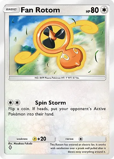 Fan Rotom card