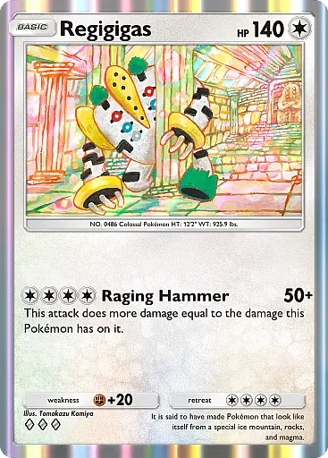 Regigigas card