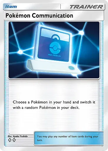 Pokémon Communication card