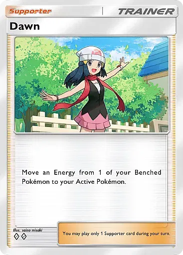 Dawn card