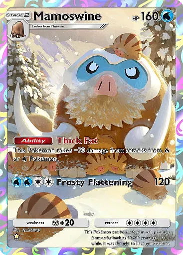 Mamoswine card