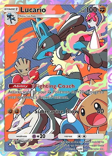 Lucario card
