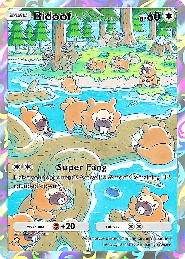 Bidoof card