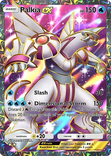 Palkia EX card