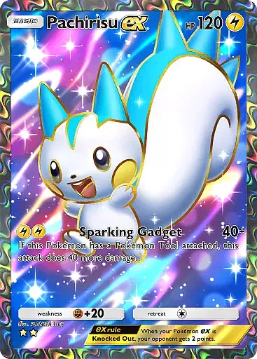 Pachirisu EX card