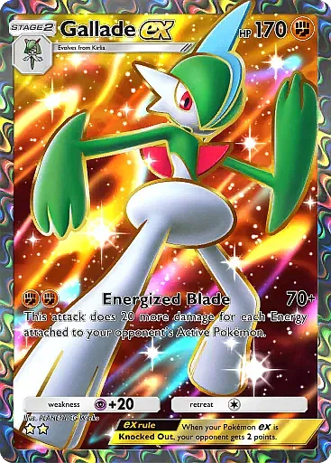 Gallade EX card