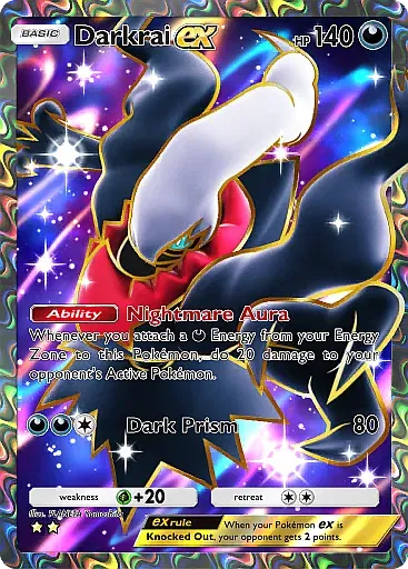 Darkrai EX card