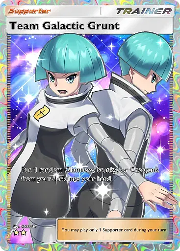 Team Galactic Grunt card
