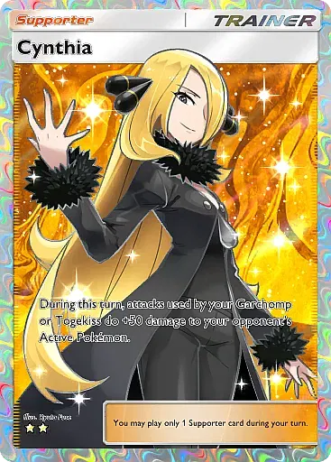 Cynthia card