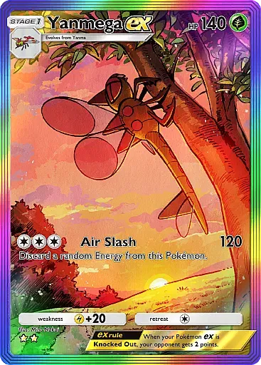 Yanmega EX card