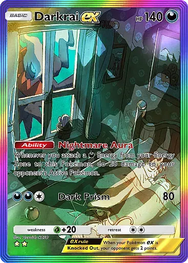 Darkrai EX card