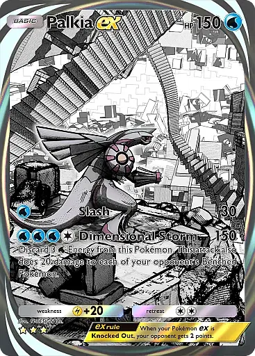 Palkia EX card