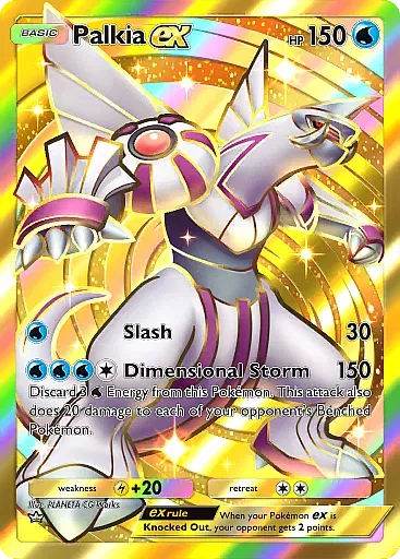 Palkia EX card