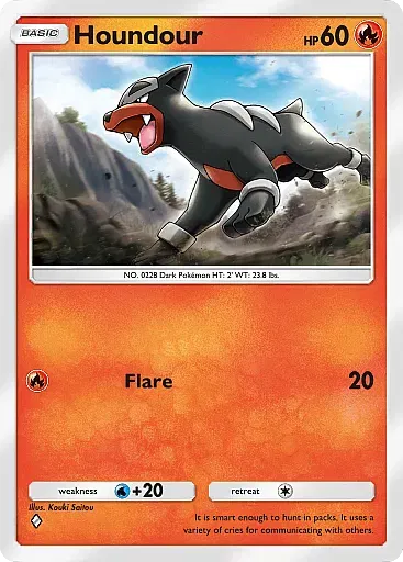 Houndour card