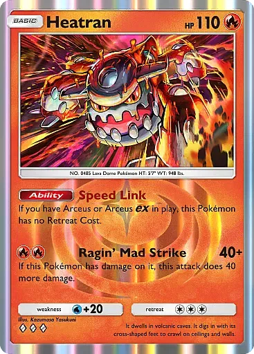 Heatran card