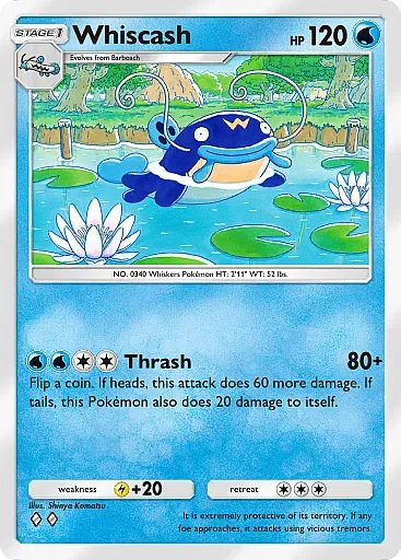 Whiscash card