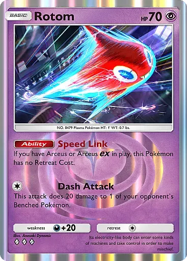 Rotom card