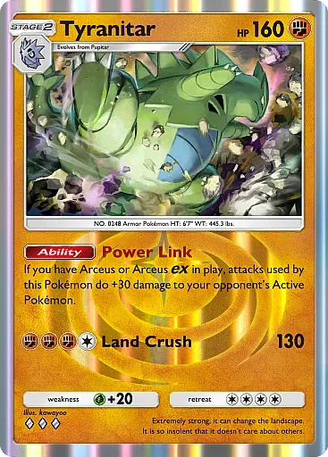 Tyranitar card