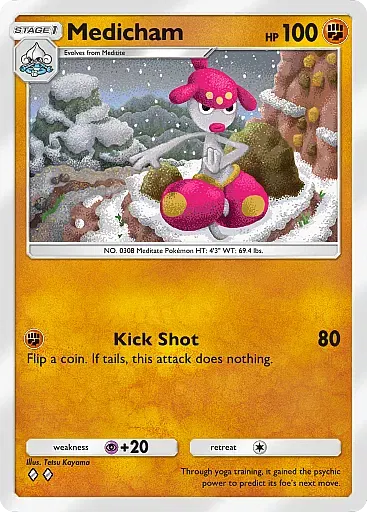Medicham card