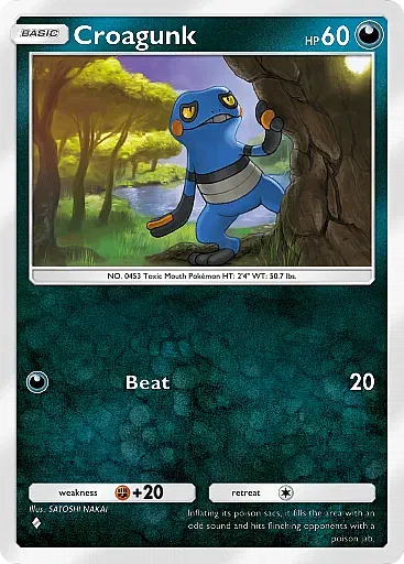 Croagunk card