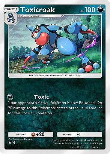 Toxicroak card