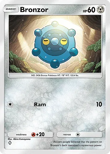 Bronzor card