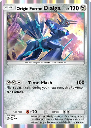 Origin Forme Dialga card