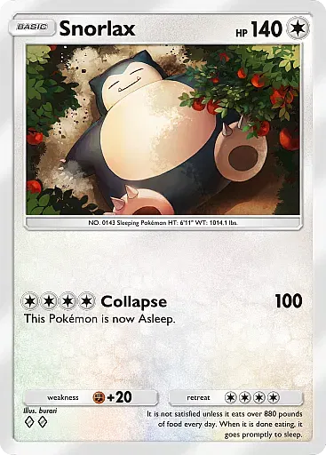 Snorlax card