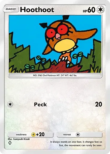Hoothoot card