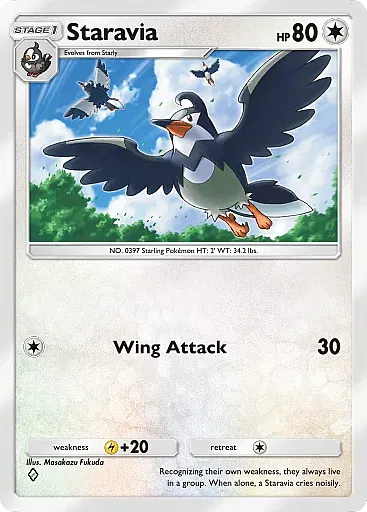 Staravia card