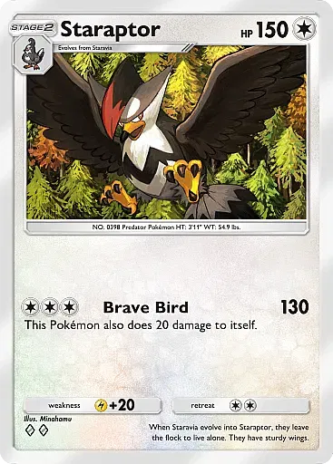 Staraptor card