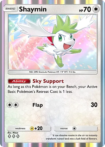 Shaymin card