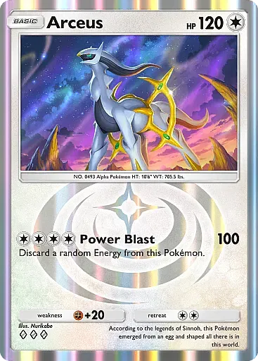 Arceus card