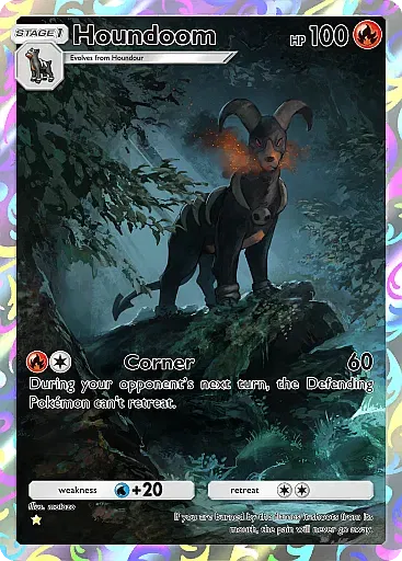 Houndoom card